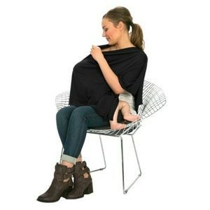 Bamboobies nursing shawl and car seat cover